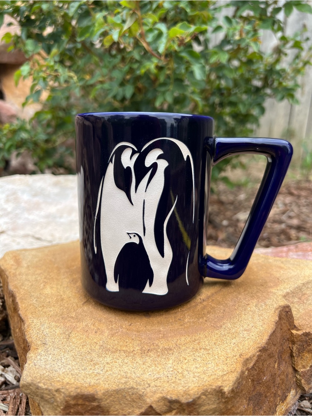 SeaWorld Navy Penguin Ceramic Mug